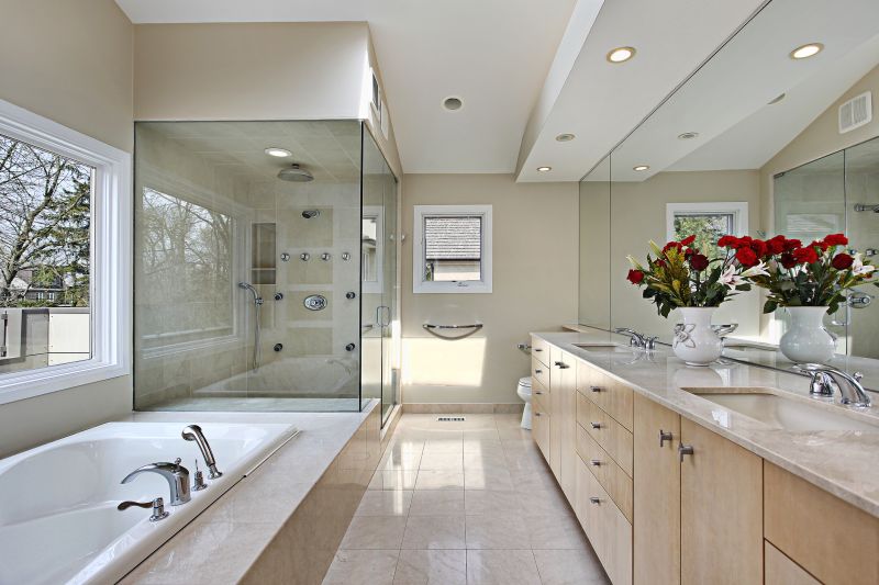 Wide Glass Shower
